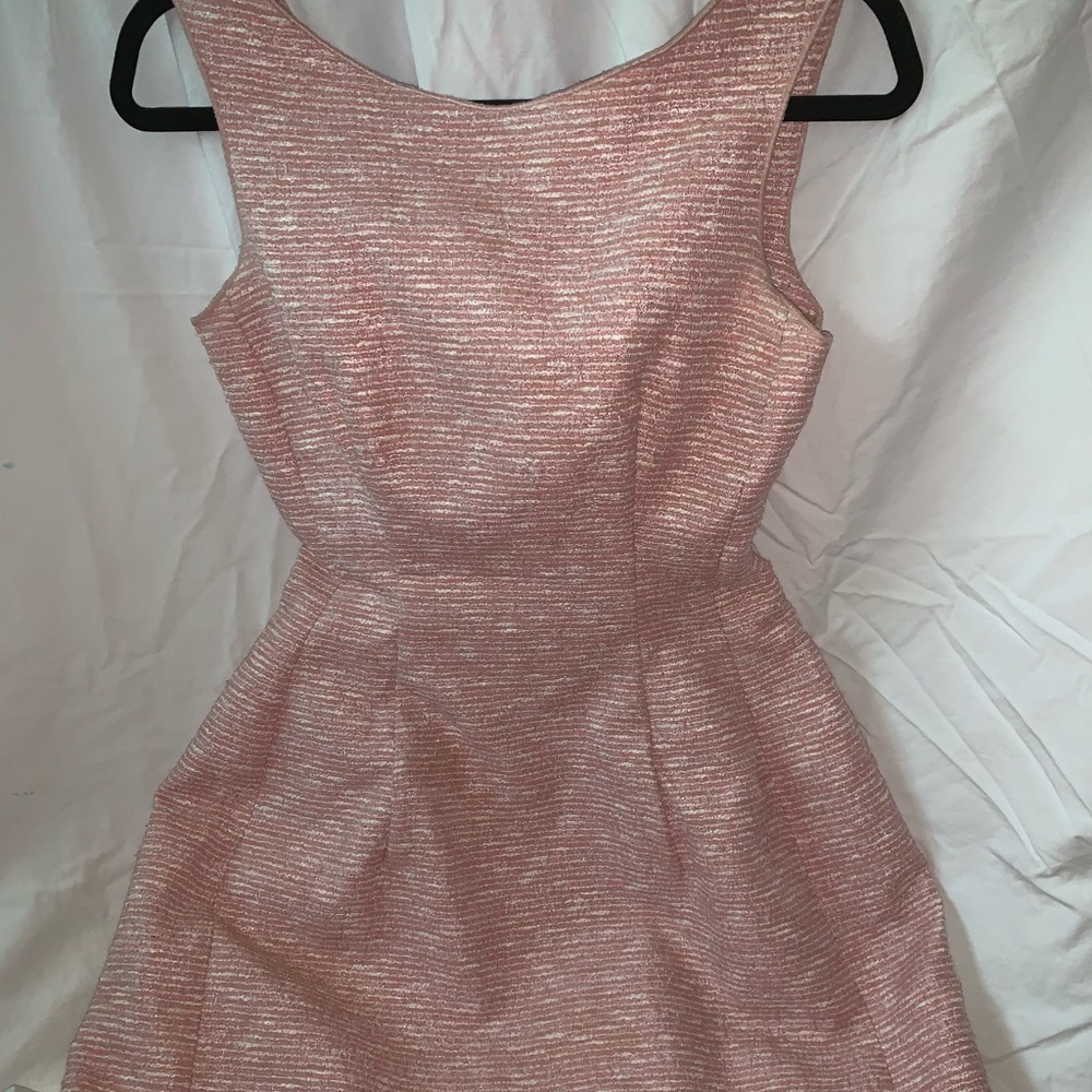 Pink Zara flare dress